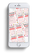 Load image into Gallery viewer, Hysterectomy Party BINGO Game Printable