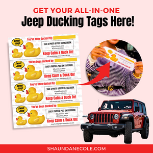 All-In-One Jeep Ducking Tags