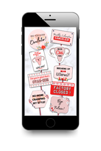 Load image into Gallery viewer, Hysterectomy Party Photo Signs Printable
