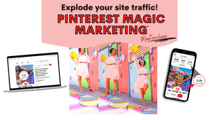 Pinterest Magic Marketing™ - Video Lessons Self-Paced Masterclass Coaching
