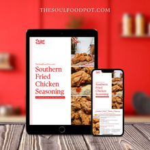 Load image into Gallery viewer, What is the secret to good fried chicken? The Soul Food Pot Southern Fried Chicken Seasoning Guide
