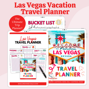 The Ultimate Las Vegas Trip Planner Printable